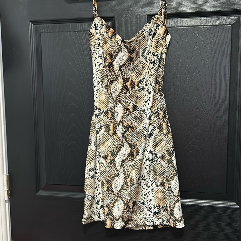 Snakeskin Dress